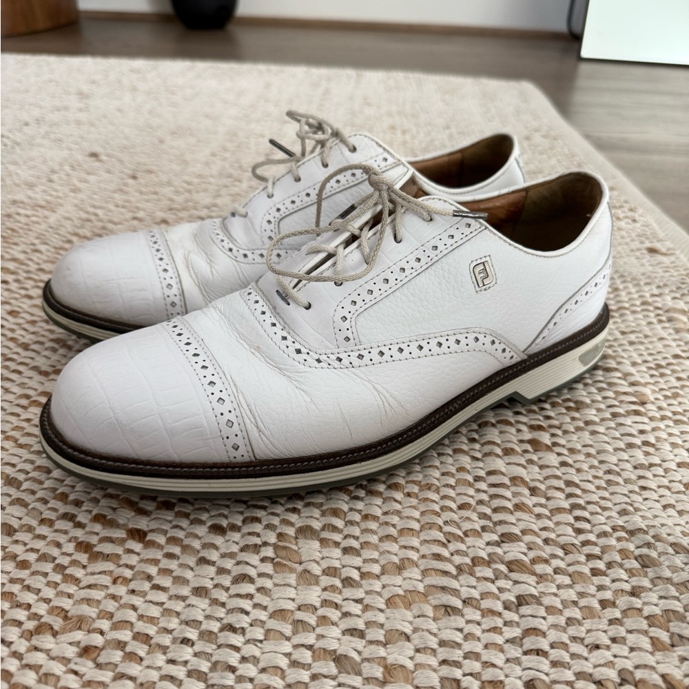 FootJoy White Men's Dress Shoes